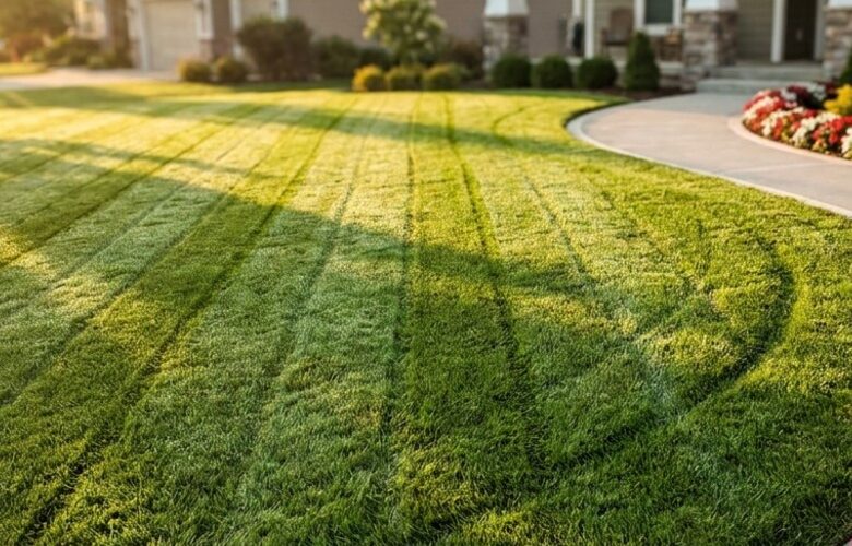 Routine lawn care